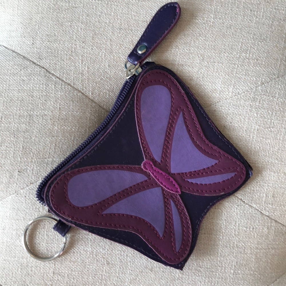 Butterfly coin purse